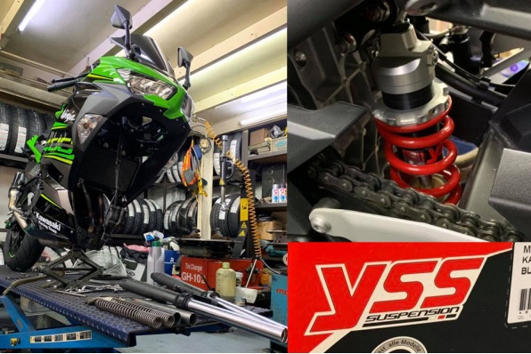 YSS NINJA 400 全車避震更換 - 三禾摩托