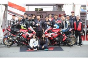恭賀天宇YSS China Racing Team於GPGP北京站奪得A組冠軍及亞軍的優異成績！三禾摩托