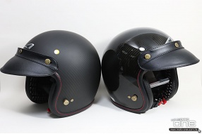 ASTONE FORZA ITALIA SPORSTER II 亮黑及啞黑全碳纖維復古頭盔 - 利力發售