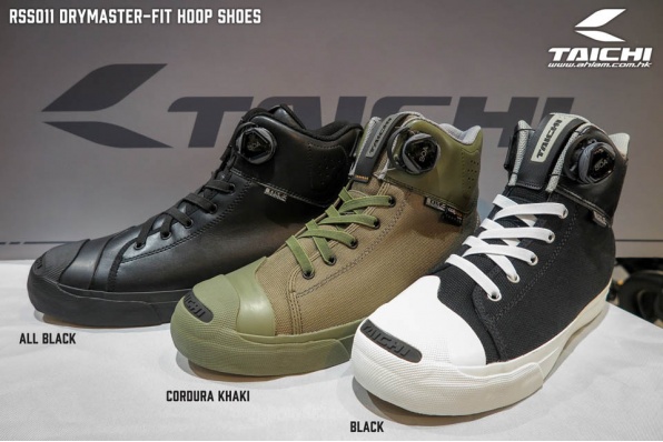 RS TAICHI RSS011 DRYMASTER-FIT HOOP SHOES 【大熱RSS009防水透氣騎士靴進化版本首批到港】