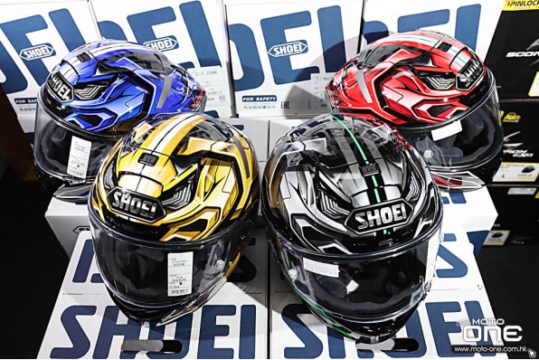 SHOEI X-14 AERODYNE 四色機械拉花頭盔 - 頭盔王發售