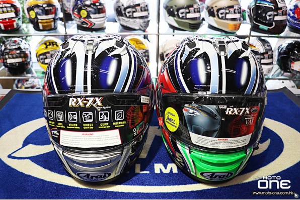 Arai X 56design RX-7X NAKANO-SHURIKEN SILVER 中野真矢 2007年紀念版頭盔抵港