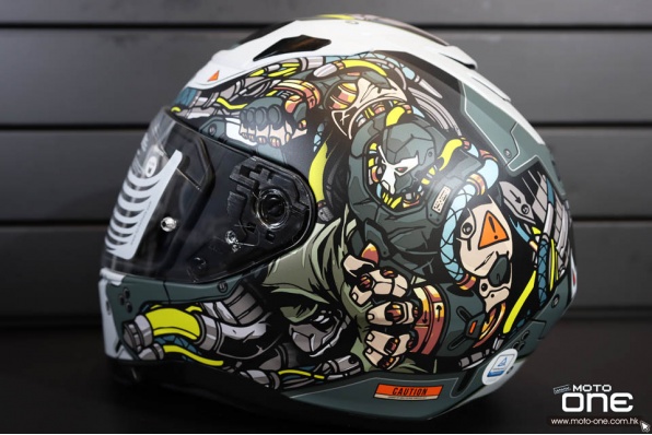 HJC i70 x DC COMICS - BANE 機械人拉花全面頭盔 - 三禾發售