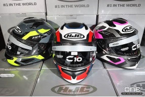 HJC C10 全新款入門實惠全面頭盔 - 面鏡可看視野更大、全新ACS通道通風系統