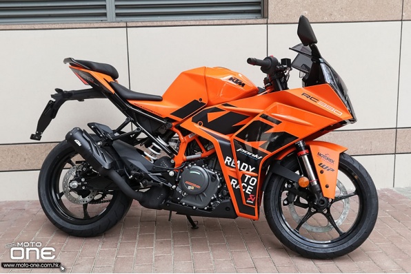2023 KTM RC390 - 新廠橙色賽車拉花抵港