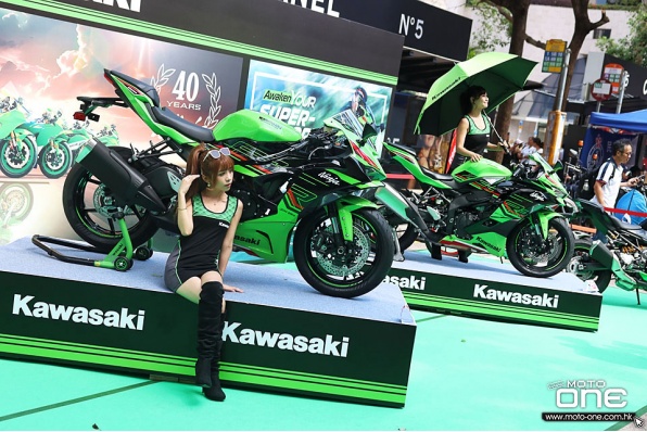 KAWASAKI Ninja e-1電忍、新款ZX-4RR及ZX-6R 636 強陣展出 - 2023香港電單車節