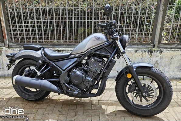 2024 HONDA REBEL 500 金屬銀新色抵港