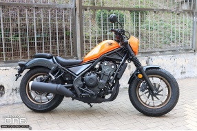 2025 HONDA REBEL 500金屬灰及500 S鮮橙新色抵港