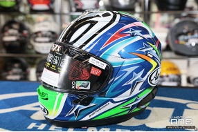 ARAI x 56DESIGN RX-7X NAKANO GREEN '04 中野真矢經典MotoGP拉花限量版抵港