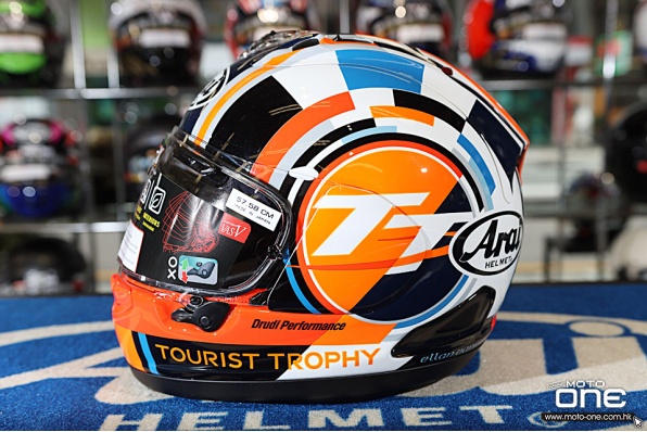 ARAI RX-7X TT IOM 2025 人島限量版賽車頭盔抵港