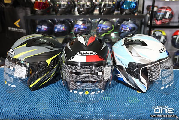 ZEUS ZS-613B 九合一可變式帽型開面頭盔 - 新色上市，可另購加配帽舌及下巴保護部件