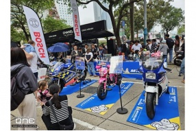 瀛車館展出 MICHELIN 輪胎系列、BOSCH 電單車產品及 J-TRIP 賽車大架 - 2025 香港電單車節
