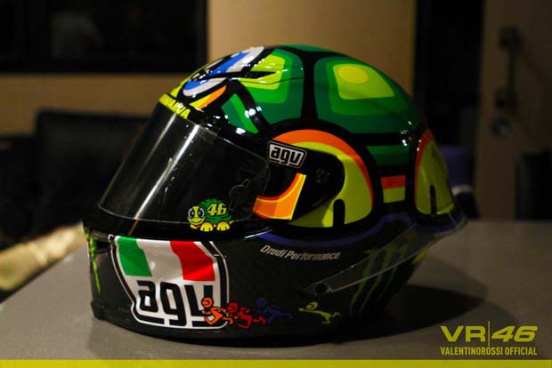 2013 46 rossi AGV HELMET