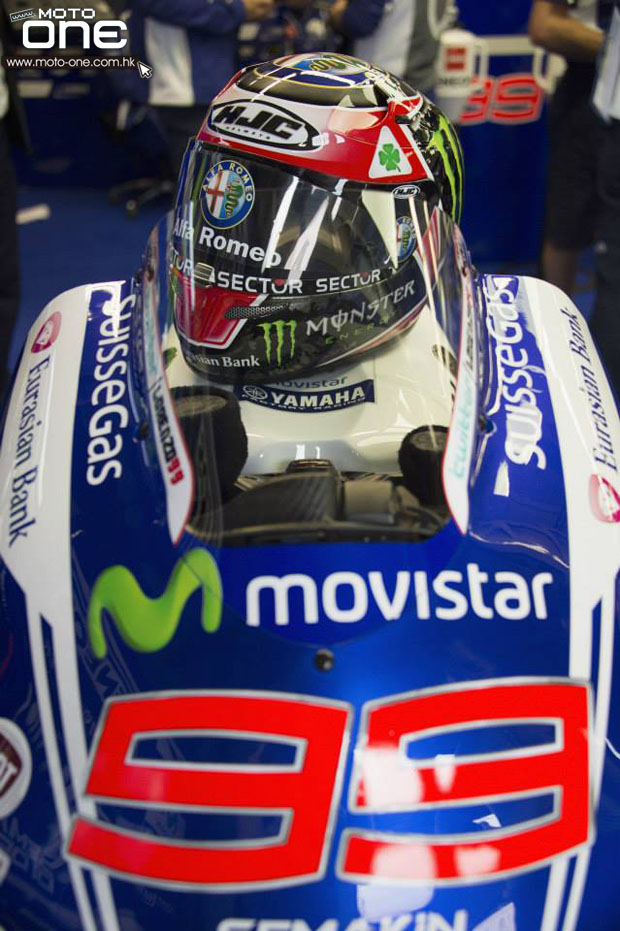2014 HJC ALFA ROMEO Lorenzo helmet Mugello GP