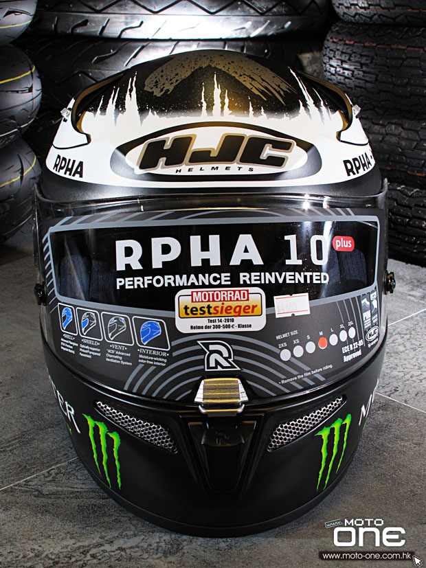 2014 HJC RPHA 10 PLUS Ghost Fuera Lorenzo 200 GP