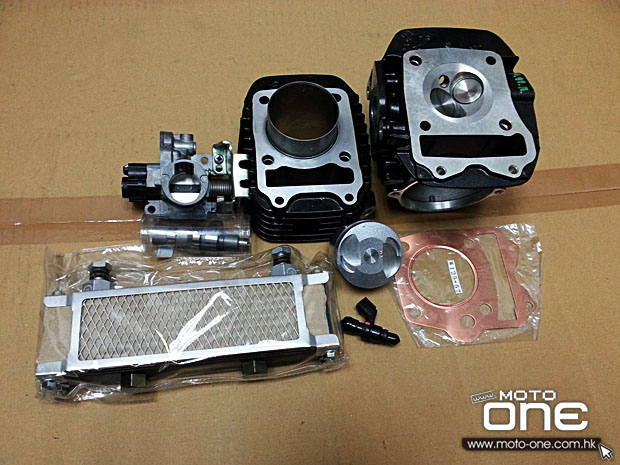 2014 MSX125 ZOOMER-X CBR150R bore-up kit