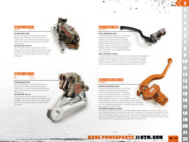 ktm powerparts 2013