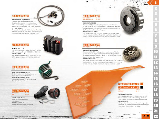 ktm powerparts 2013