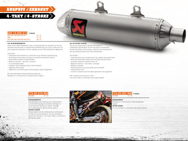 ktm powerparts 2013