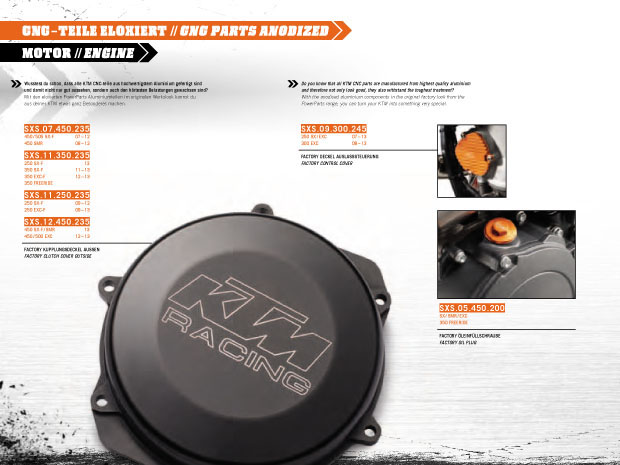 ktm powerparts 2013