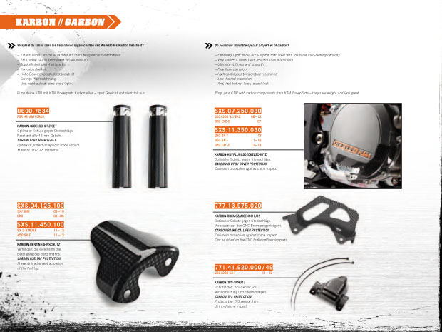 ktm powerparts 2013