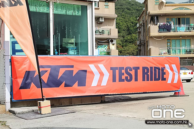 2015 ktm rc390 test day