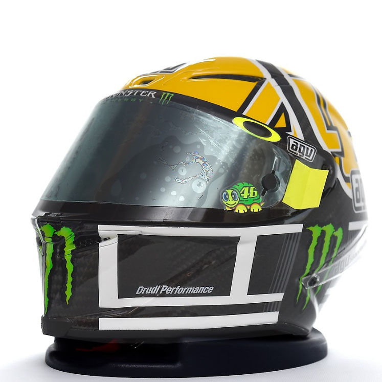 2015 Valentino Rossi agv helmet dainese suit