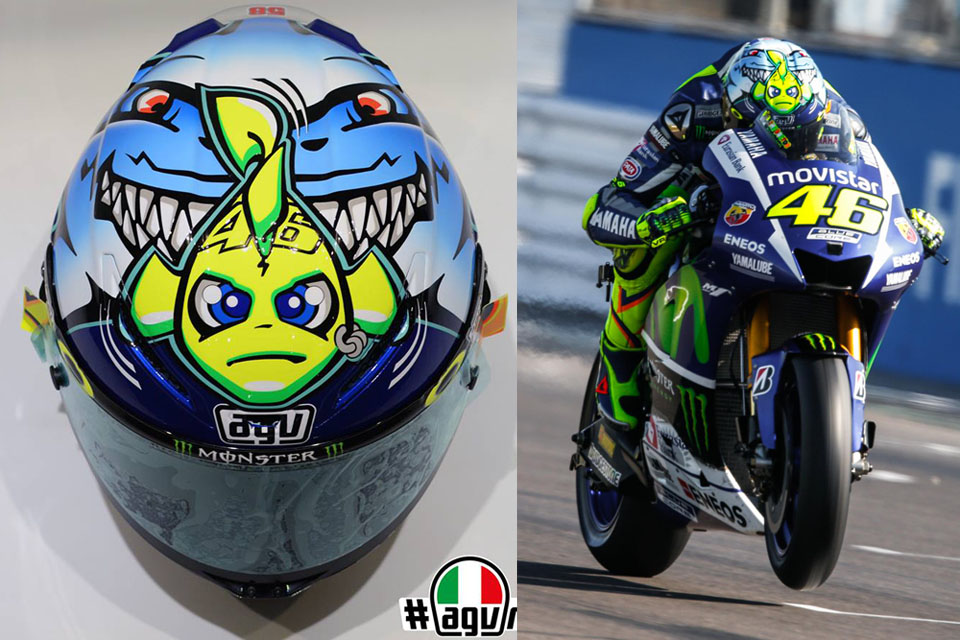 2015 AGV HELMETS Valentino Rossi VR46