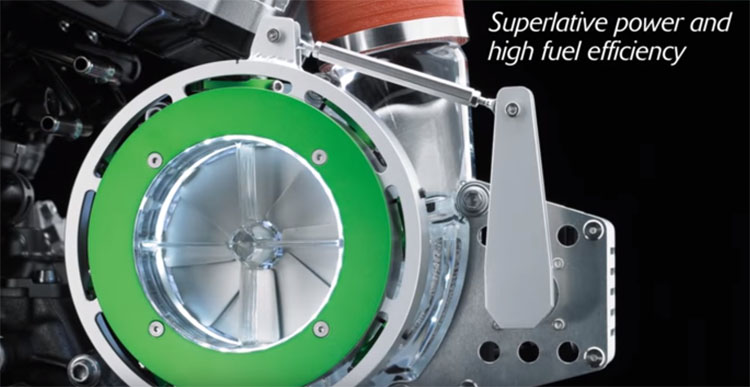Kawasaki Balanced Supercharged Engine Concept