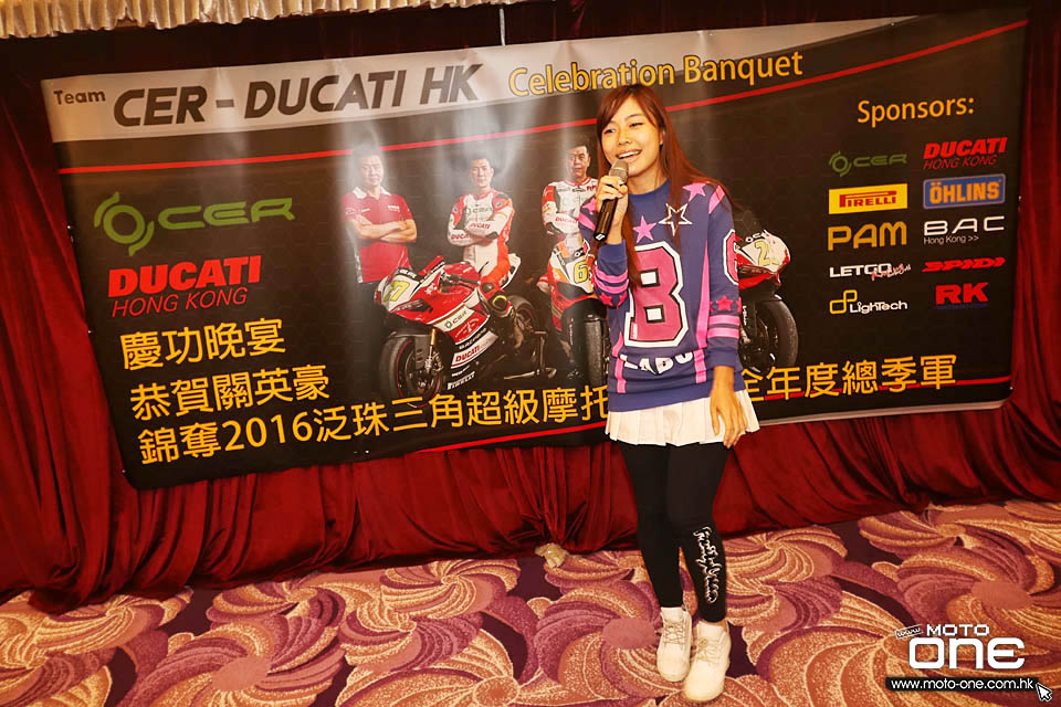 2016 Team CER-DUCATI HK