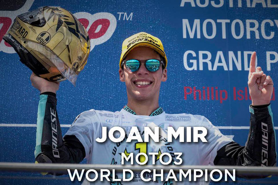 2017 MOTO3 Joan Mir