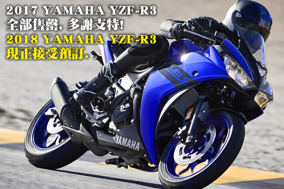 2018 YAMAHA YZF-R3