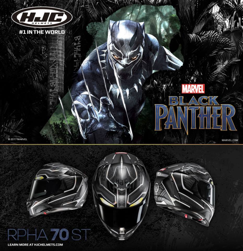 2018 HJC R-PHA 70 x Marvel Black Panther
