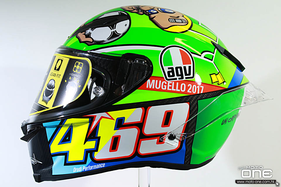 AGV PISTA GP R ROSSI MUGELLO 2017