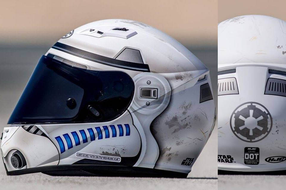 2018 HJC Star War CS-15 Storm Trooper