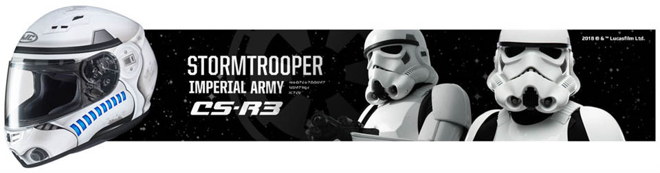 2018 HJC x Star War CS-15 Storm Trooper