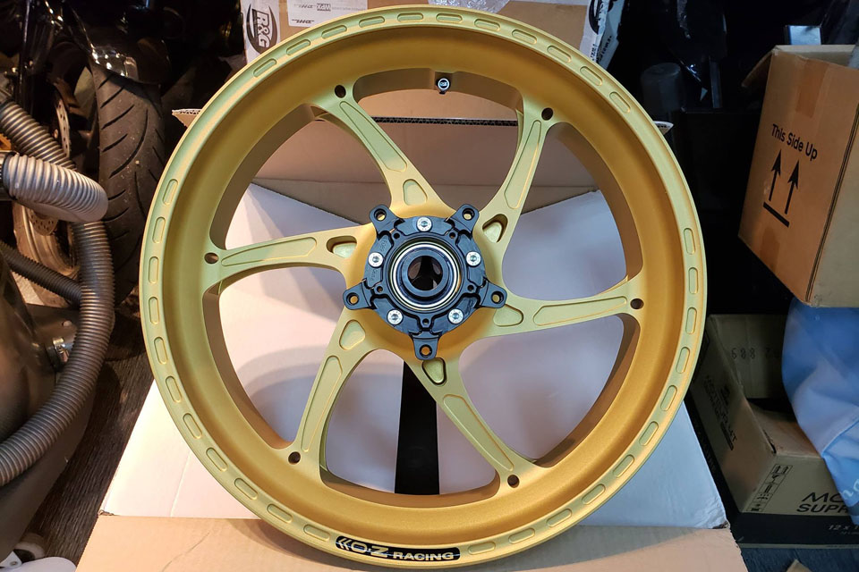2018 OZ racing forged wheel for 17 YZF-R6