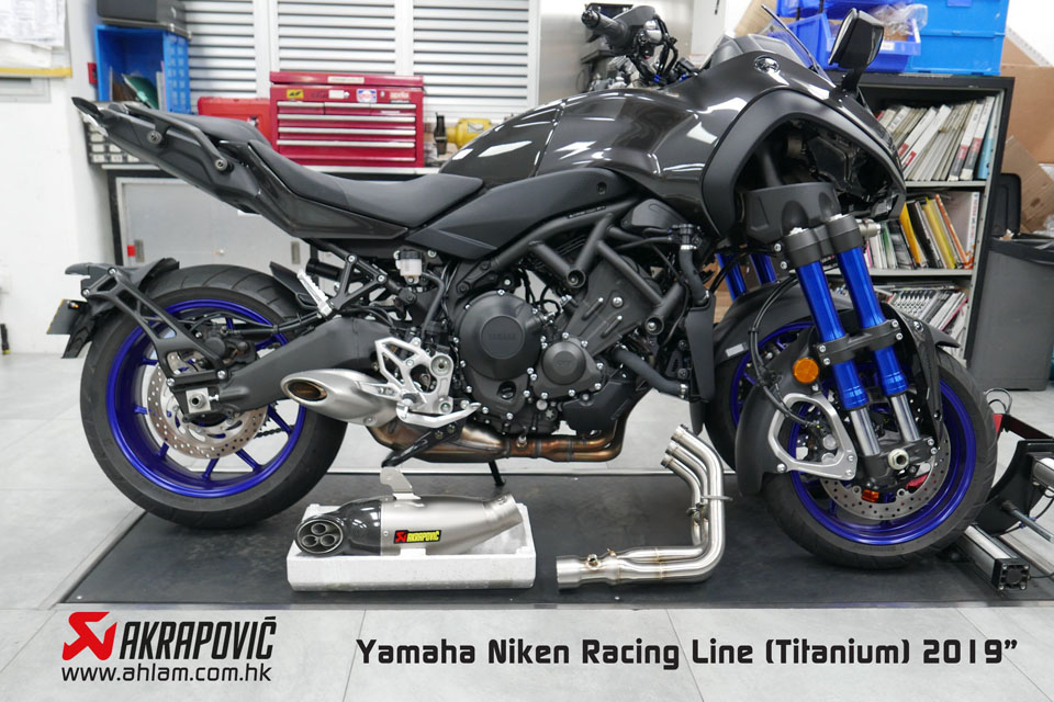 2019 Yamaha Niken Akrapovic Racing Line