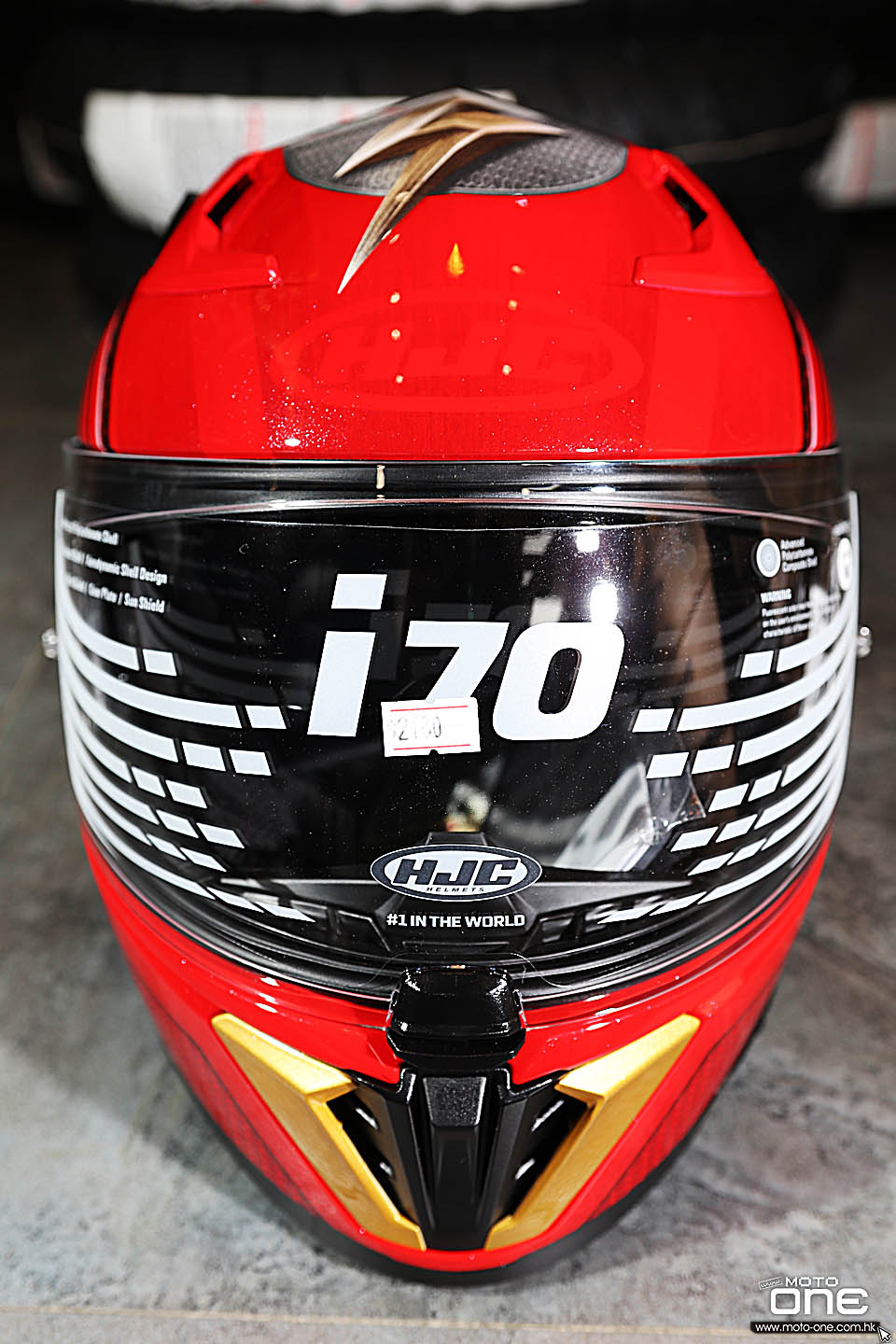 2019 HJC i70 The_Flash helmet