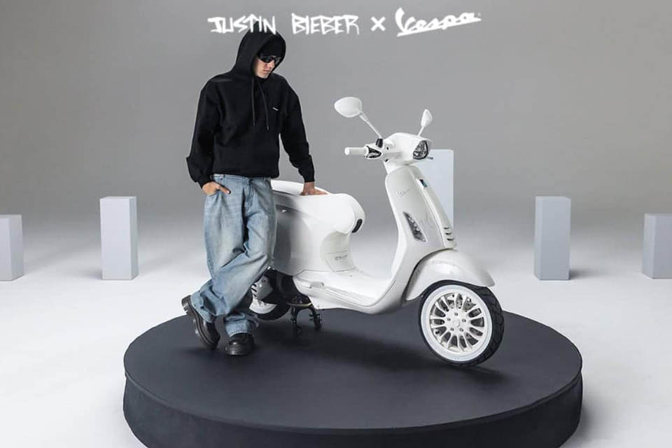 2022 Justin Bieber x Vespa Limited Edition