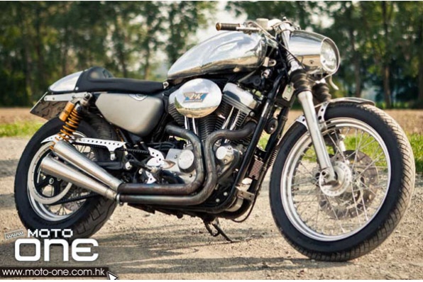 Cafe Racer改裝Kit料－Harley-Davidson 883 Sportster