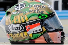 Nicky Hayden Peace helmet 希頓和平頭盔