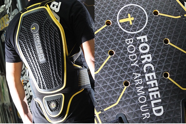 FORCEFIELD BODY ARMOUR 型美高保護兼備的護甲抵港