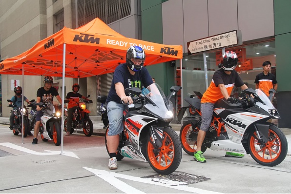 KTM RC390 / RC250 / DUKE 390 - 純種小跑、街車試車日