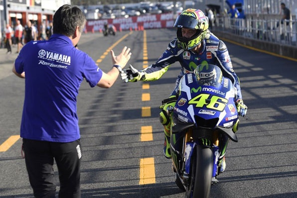 羅絲—毫無先兆下失控(2016 Motogp日本站)