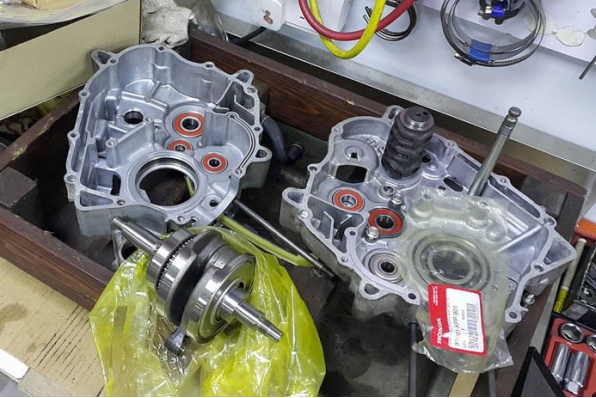 CBR150R 大修加改66.5mm中缸 - 銀星摩托