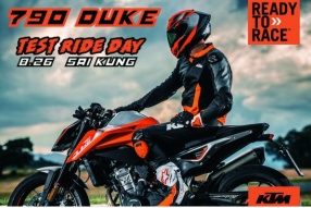 KTM 790 DUKE ABS 試車日│於8月26日舉行│名額已全部爆滿!!