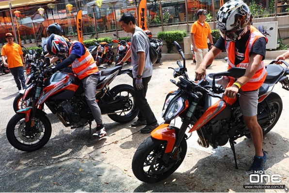KTM 790 DUKE ABS 試車日 - 西貢暢遊、優閒茶座的試乘會 