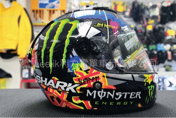 SHARK RACE R-PRO Gaffiti 羅倫素塗彩繪頭盔 - 接受預訂