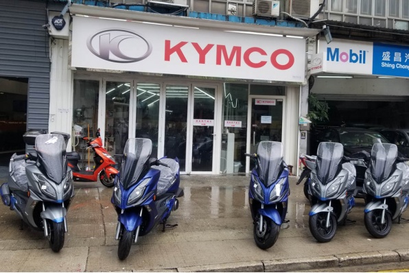 KYMCO XCITING S400、G-DINK 250i/300i、DOWNTOWN 350i 大軍抵港